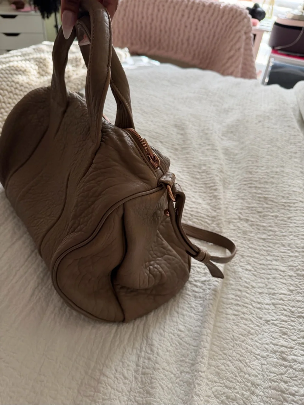 Alexander Wang Rocco Rose Gold Hardware